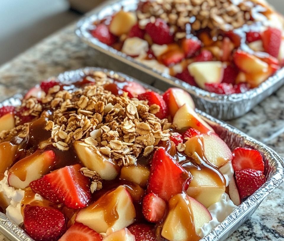 🍓 High-Protein Cheesecake Fruit Salad