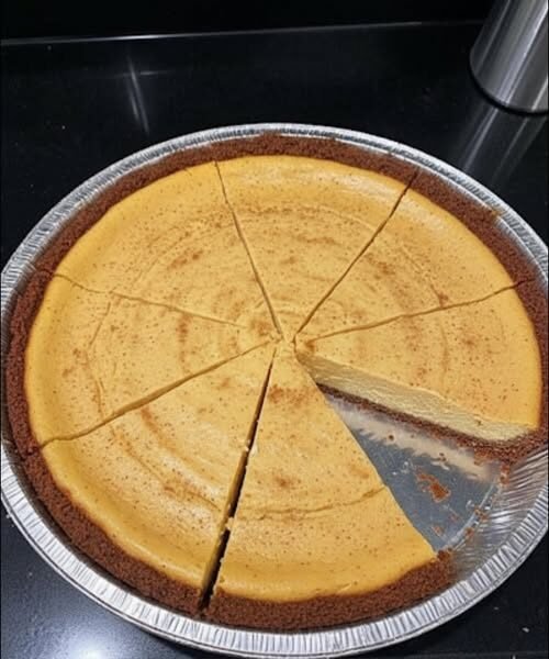 5-Ingredient Pumpkin Spice Keto Cheesecake