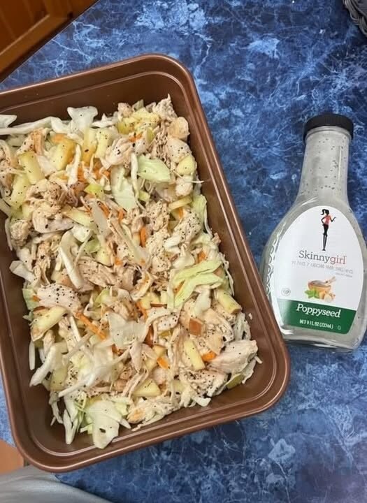 Zero Point Chicken & Apple Poppyseed Salad