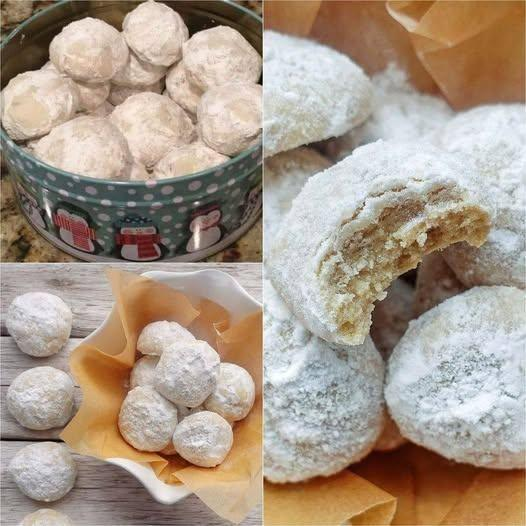 🌿 Mediterranean Almond Snow Pearls