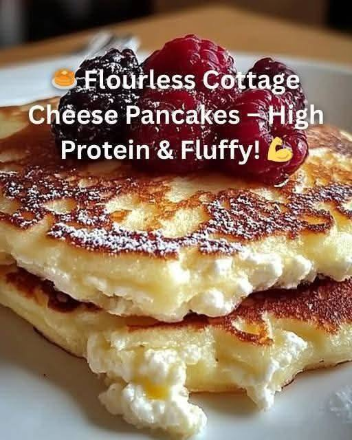 Flourless Cottage Cheese Pancakes: A High-Protein, Low-Carb Breakfast Favorite