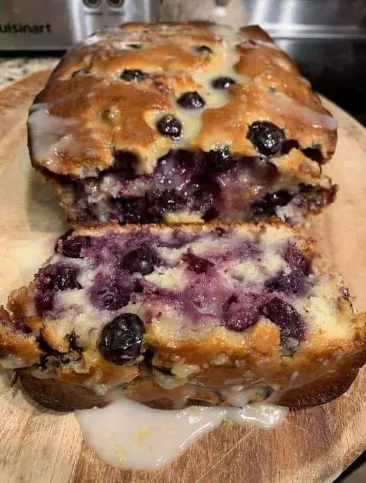 Home Made Blueberry Lemon Loaf