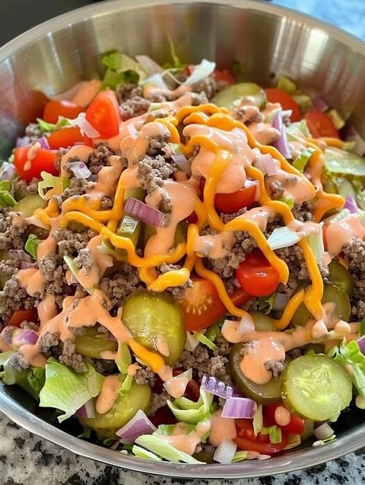 Big Mac Salad – All the Flavor, None of the Guilt