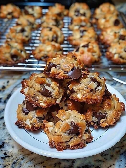 Magic Cookies (Lightened-Up Coconut Chocolate Chip Cookies)
