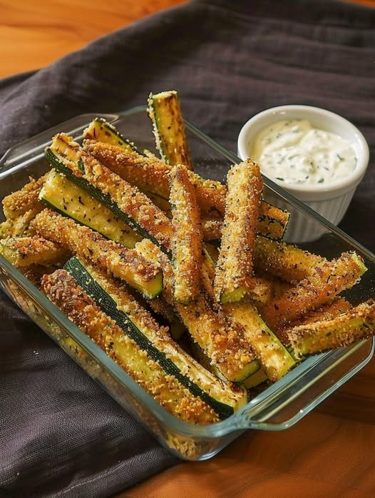 ZUCCHINI AIR FRYER FRIES