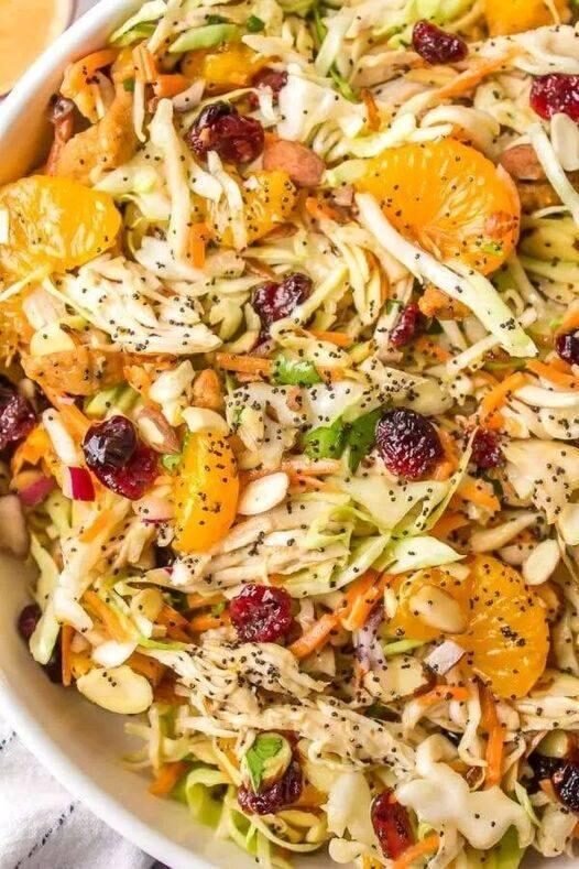 Asian Chicken Cranberry Salad