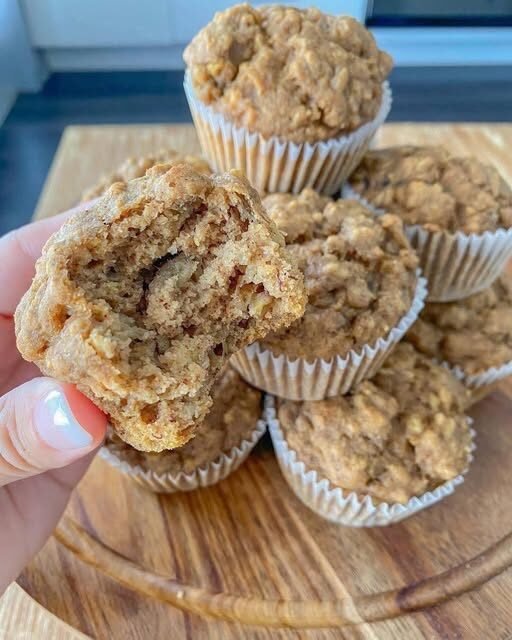 Three-Ingredient Oatmeal Muffins (Zero Weight Watchers Points)