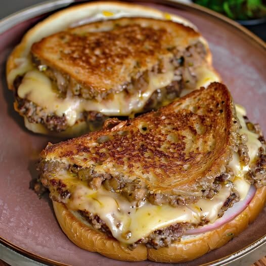  Patty Melts with Secret Sauce