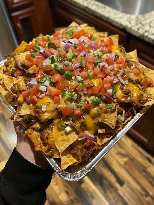 Ultimate Loaded Nachos with Signature Creamy Dressing