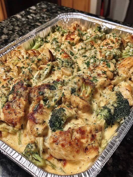 Creamy Broccoli and Chicken Casserole