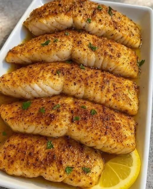 Zesty Lemon Butter Fish Fillet
