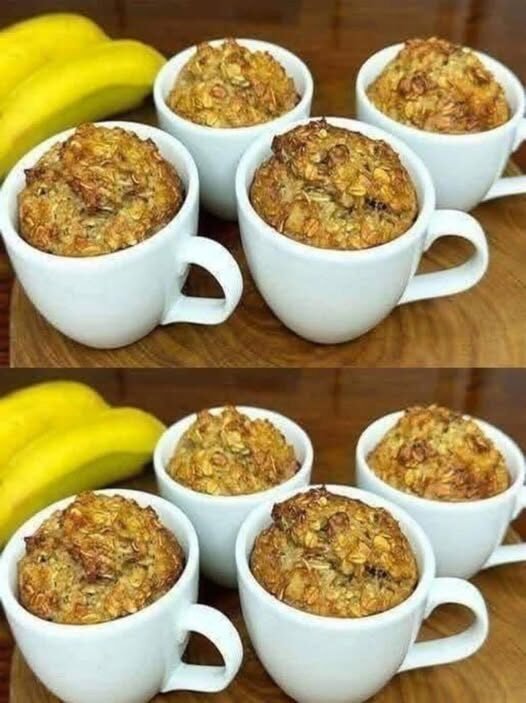 Healthy Banana Oatmeal Mug Cake (No Sugar, No Flour, Gluten-Free)