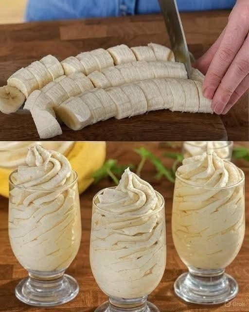 Banana Cream Whip Dessert