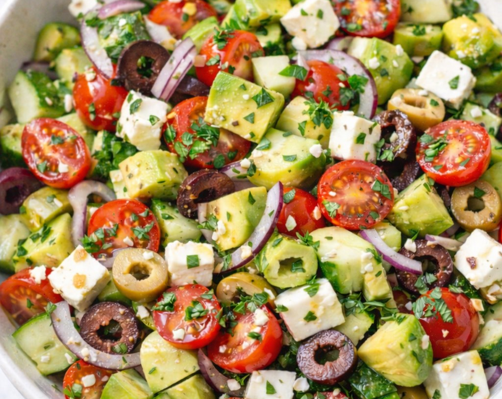 Greek Avocado Salad