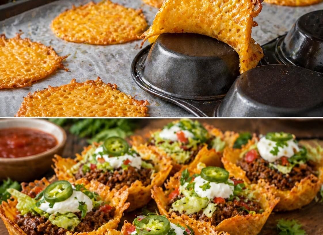 Taco Cheese Cups