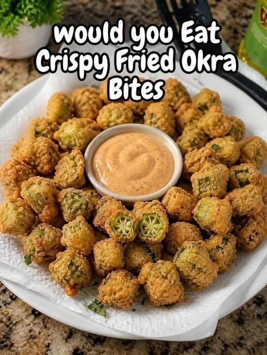 Crispy Fried Okra Bites: The Ultimate Southern-Style Recipe for Perfectly Golden, Crunchy Bites