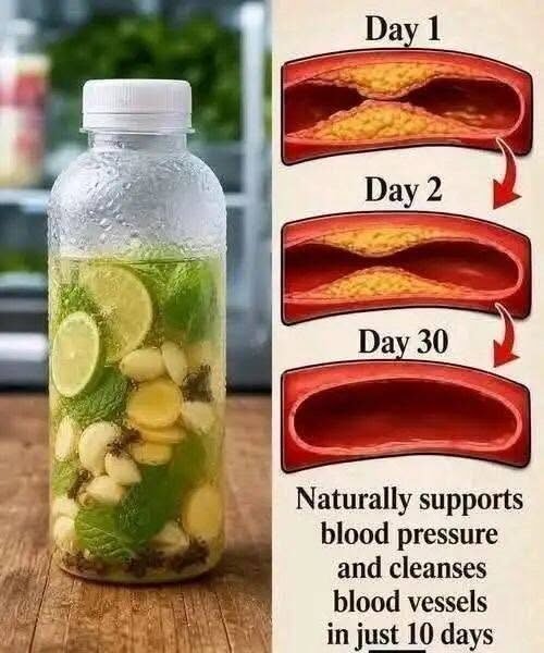 Garlic, Lime, Mint & Clove Herbal Drink