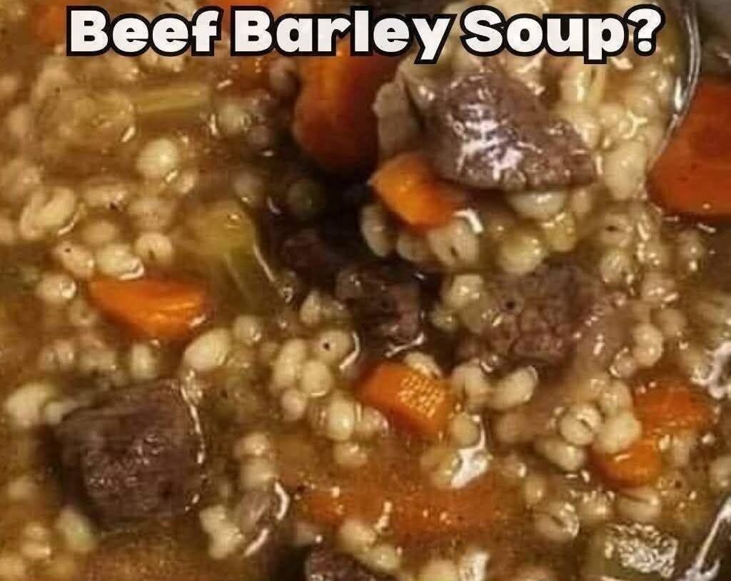 🥣🥩 Beef & Barley Soup (Quick Recipe)