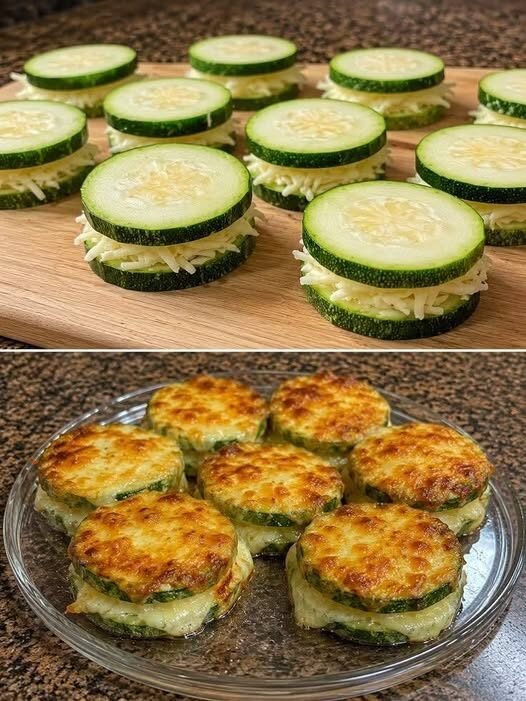 Cheesy Zucchini Rounds