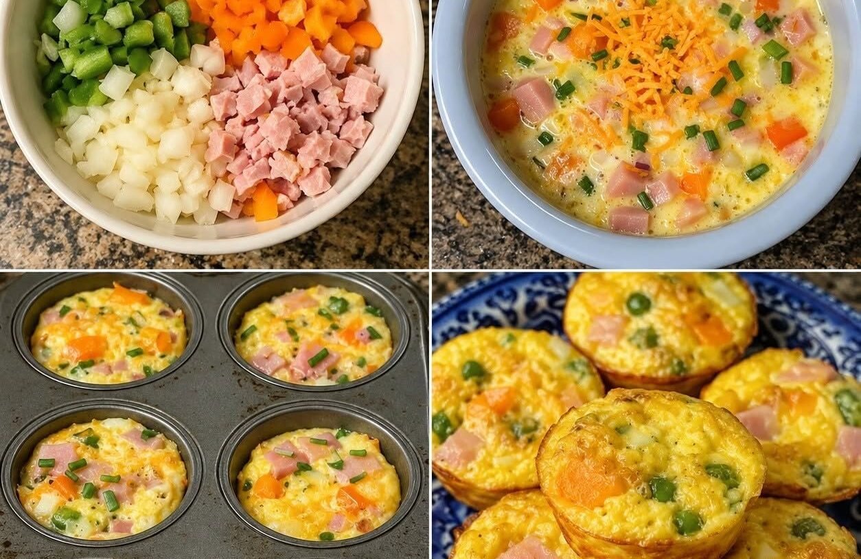 Weight Watchers Bacon and Egg Breakfast Muffins