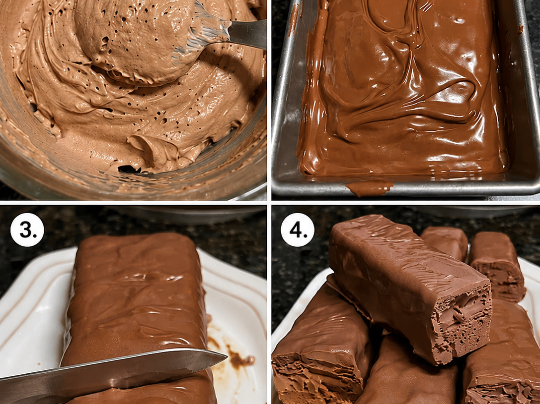 Chocolate Fudge Ice Cream Bars