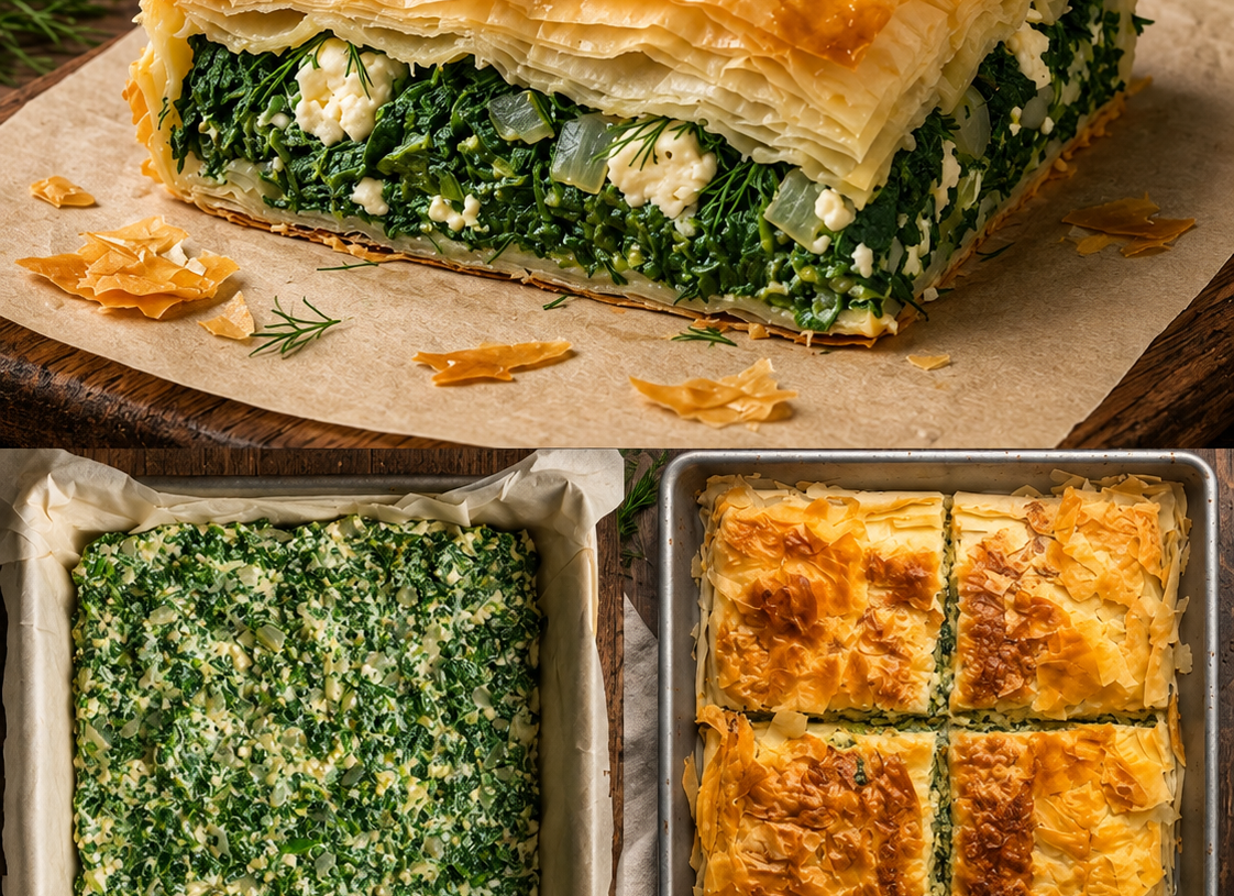 Greek spanakopita