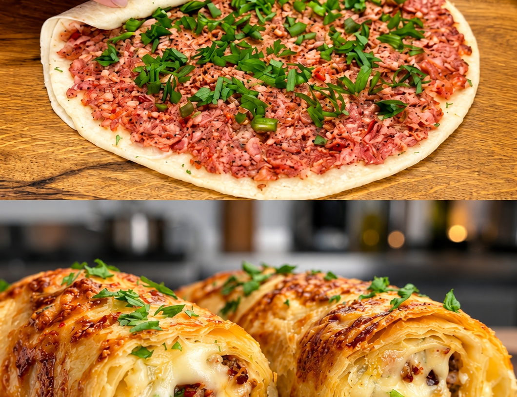 Tortilla Wraps with Ground Beef