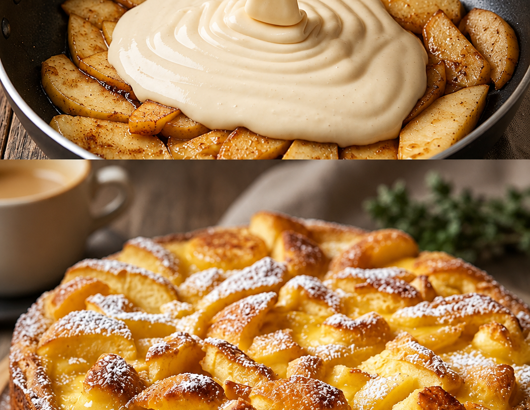 Apple Skillet Cake