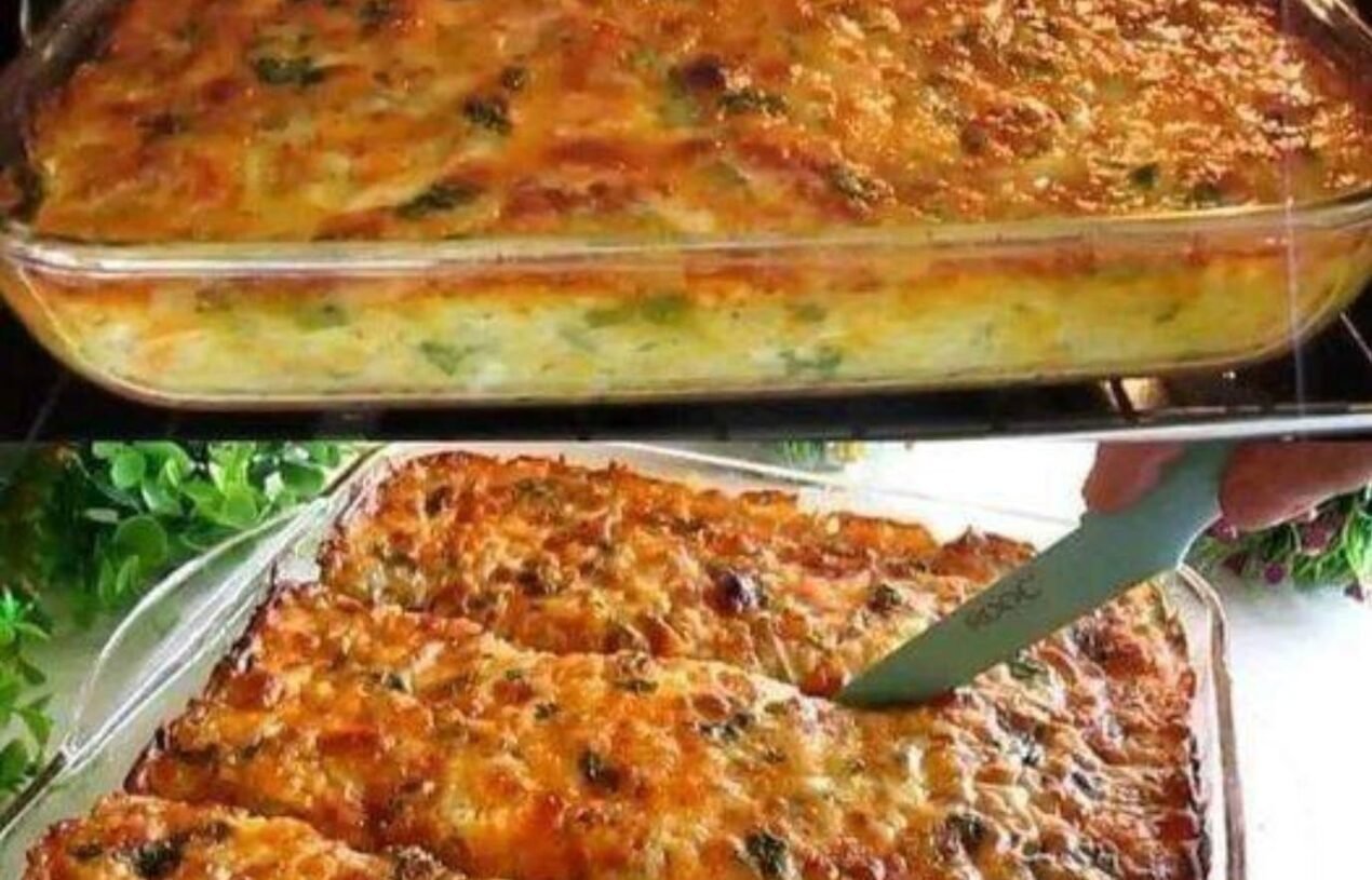 🥔 MEDITERRANEAN POTATO & ZUCCHINI CHEESE BAKE