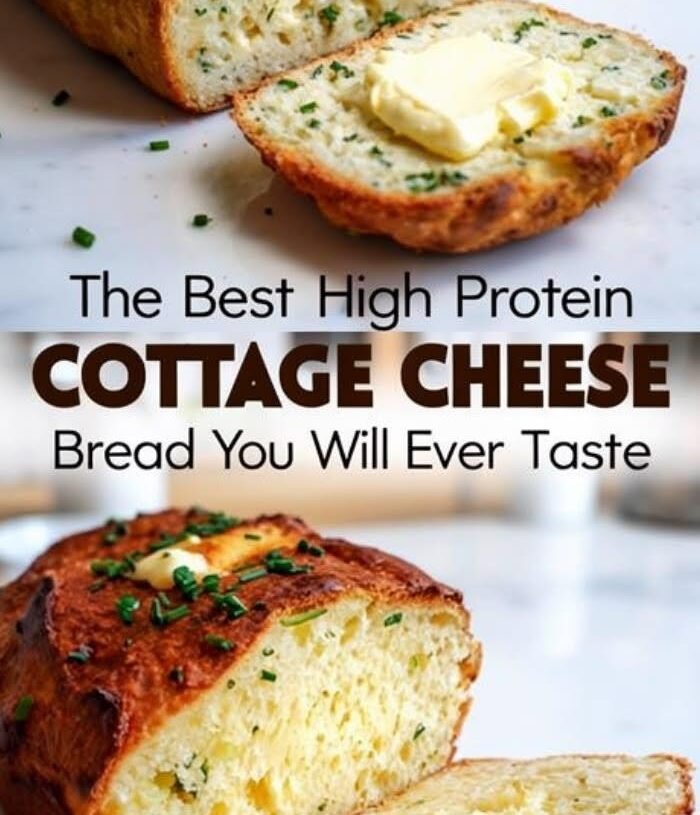 Healthy Cottage Cheese Oat Bread (Gluten-Free)