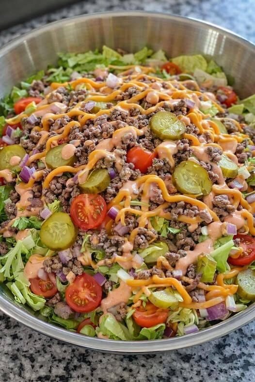 Weight Watchers Big Mac Salad