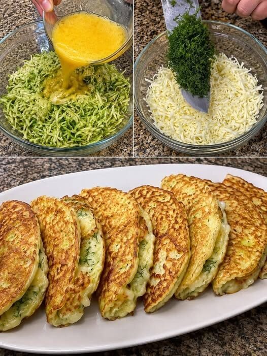 Crispy Keto zero Carb Zucchini Fritters