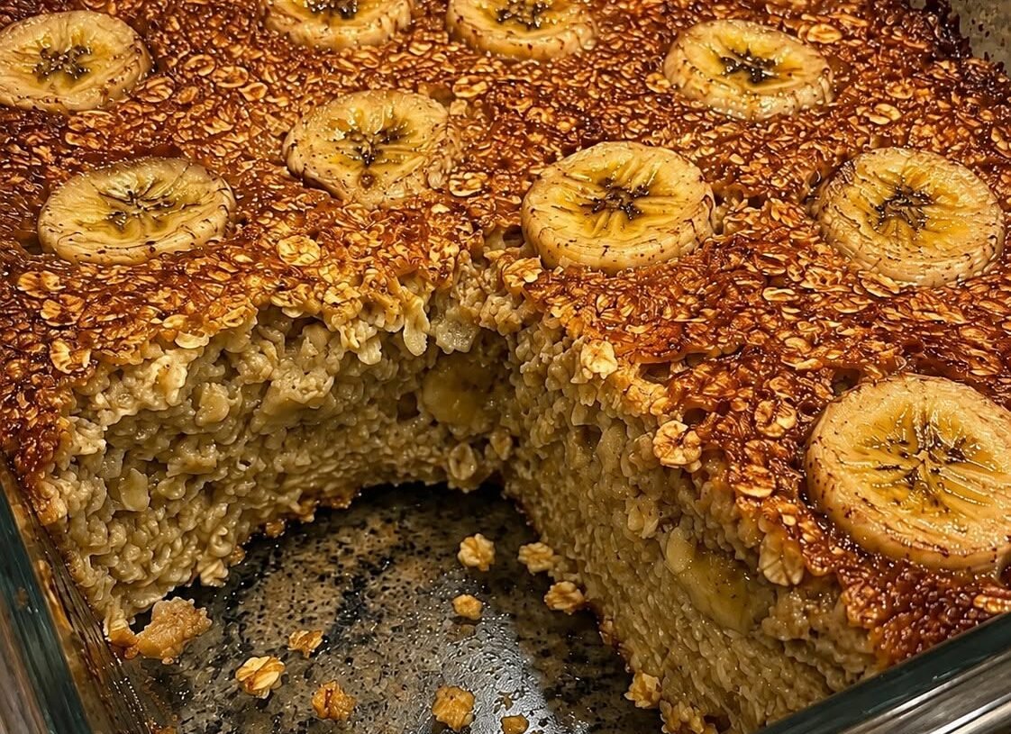 🍌 Best Banana Baked Oatmeal