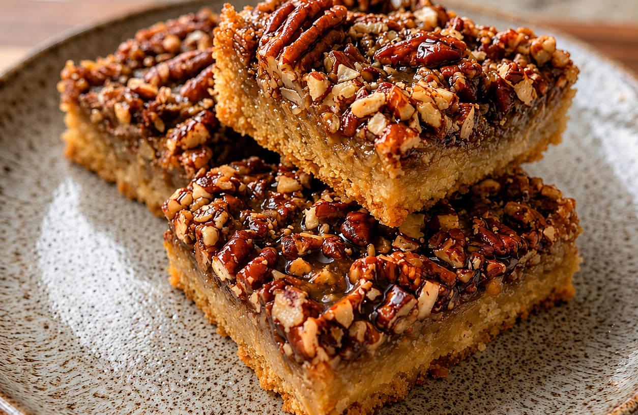 Sugar-Free Pecan Bars