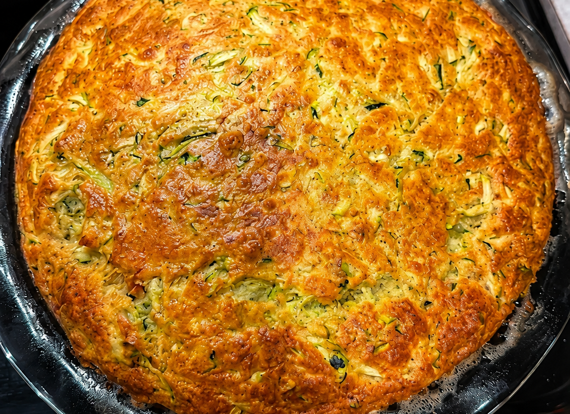 Crustless Zucchini pie