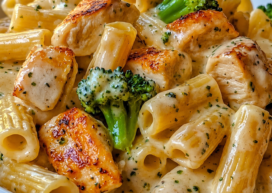 Creamy Chicken and Broccoli Pasta