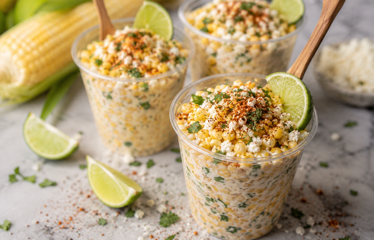 🌽 Creamy Mexican Street Corn Salad