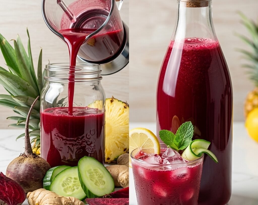 🥤 Beetroot Blood-Pressure & Anti-Inflammatory Juice