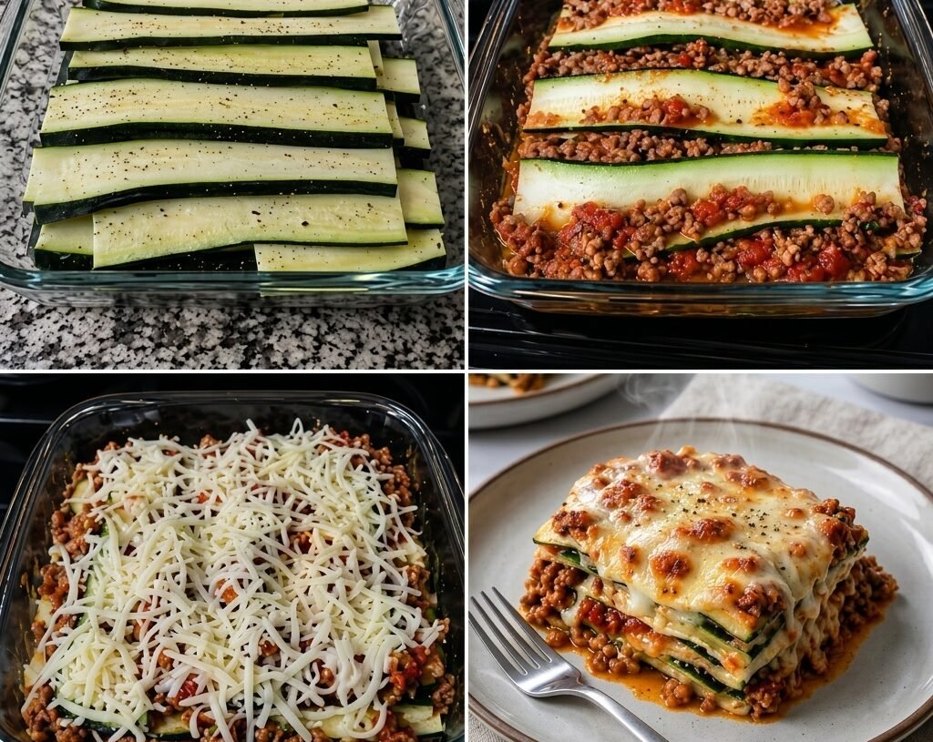 Zucchini No Noodle Lasagna