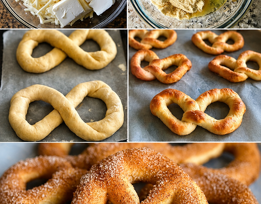 Cinnamon Pretzels