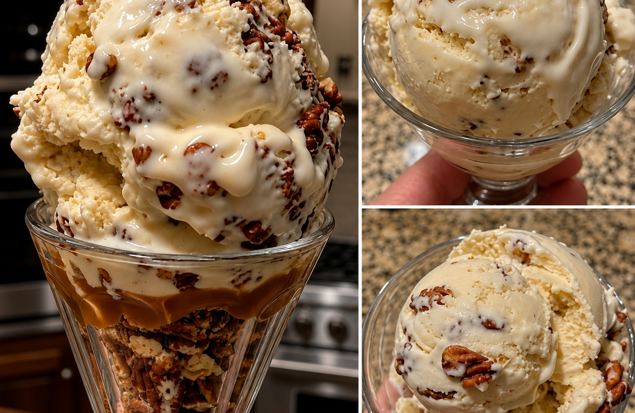 Butter Pecan Ice Cream