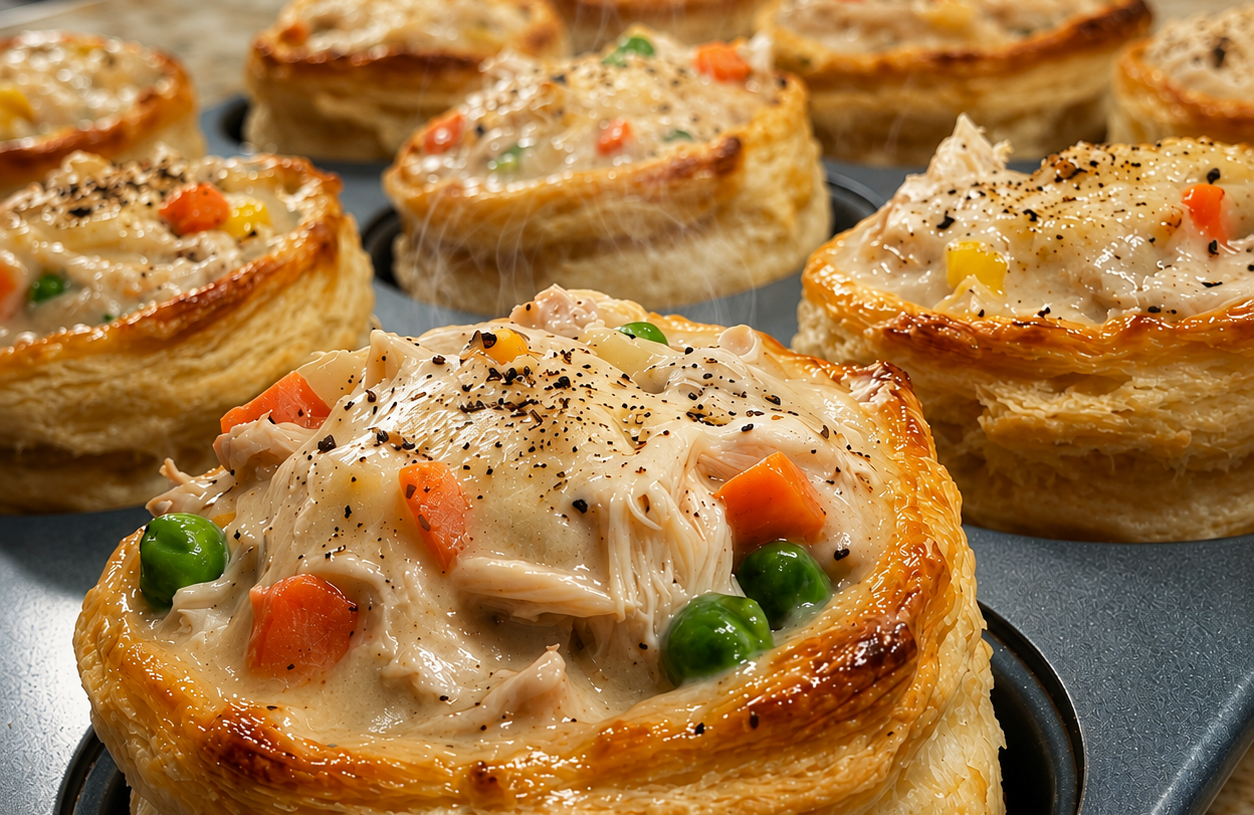 Mini Chicken Pot Pies