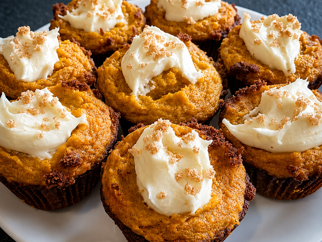 Pumpkin Cream Cheese Muffins