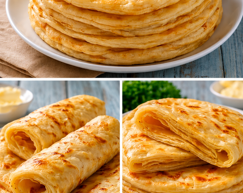 Crispy Flaky Indian-Style Flatbread