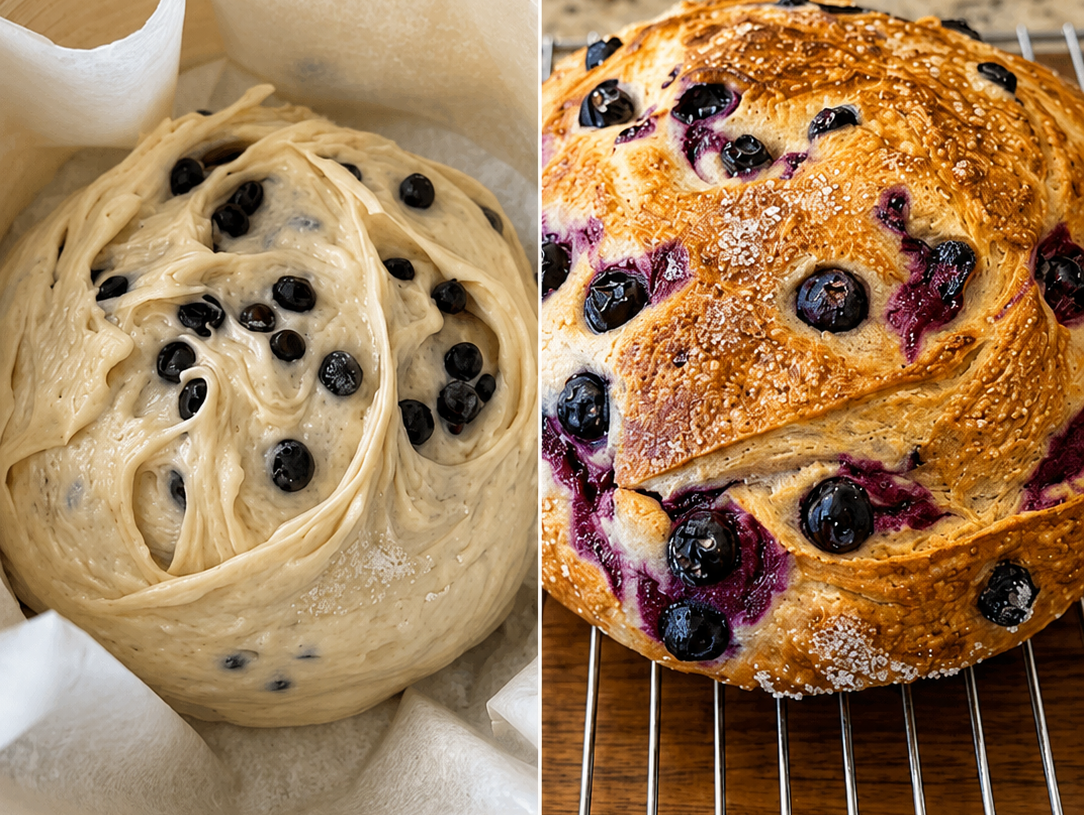 Blueberry Bread (Low-Carb & Moist)