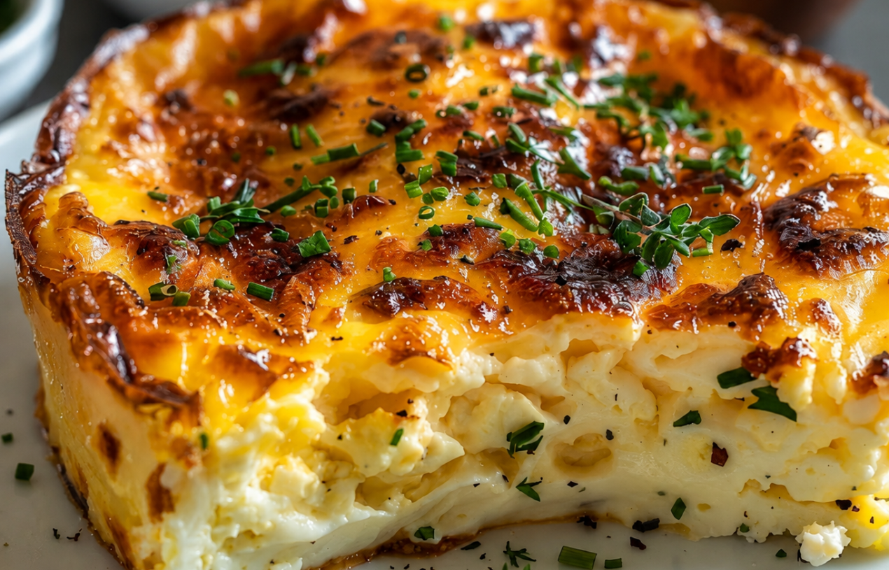 Baked Cottage Cheese Eggs