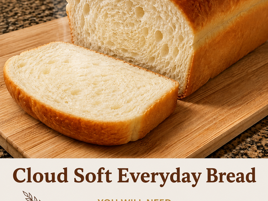 Mediterranean Cloud Soft Everyday Bread