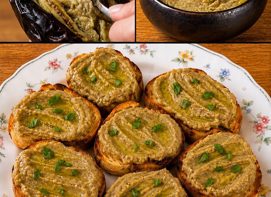 Roasted Eggplant Dip