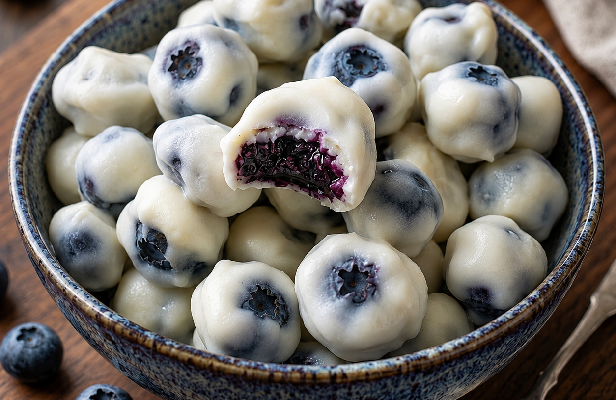 Blueberry Yogurt Bites