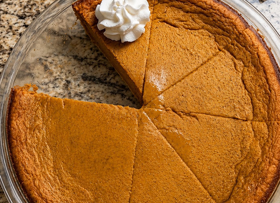 crustless pumpkin pie